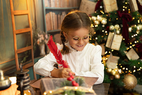 Foto de sesión de Navidad